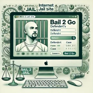 Looking up an inmate ID on Bail 2 GO website