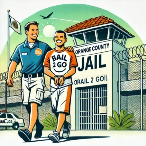Walking free from Orange County Jail